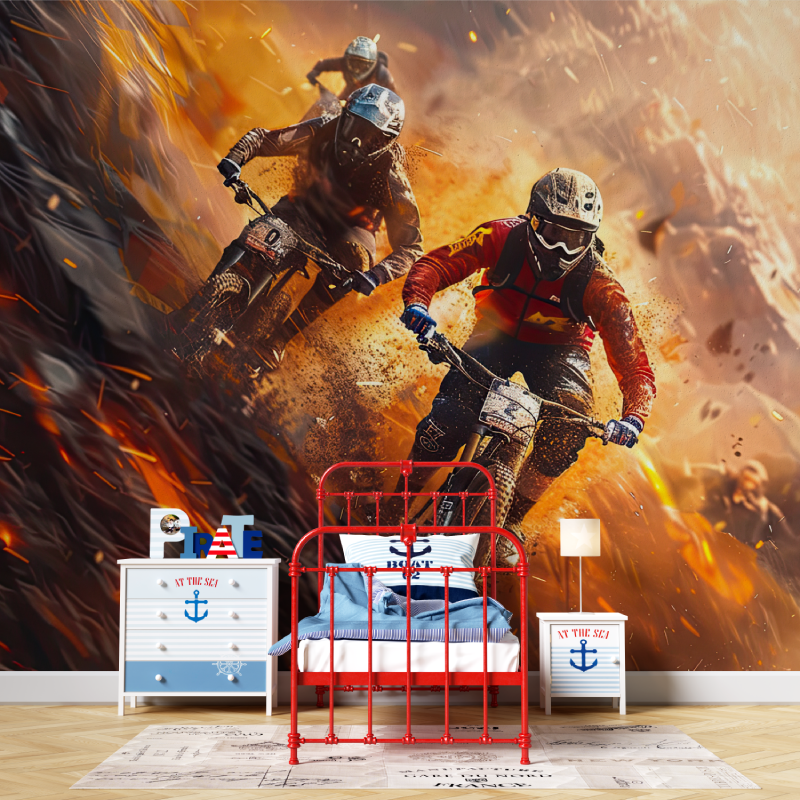Motocross Mural Wallpaper | Murals Wallpaper