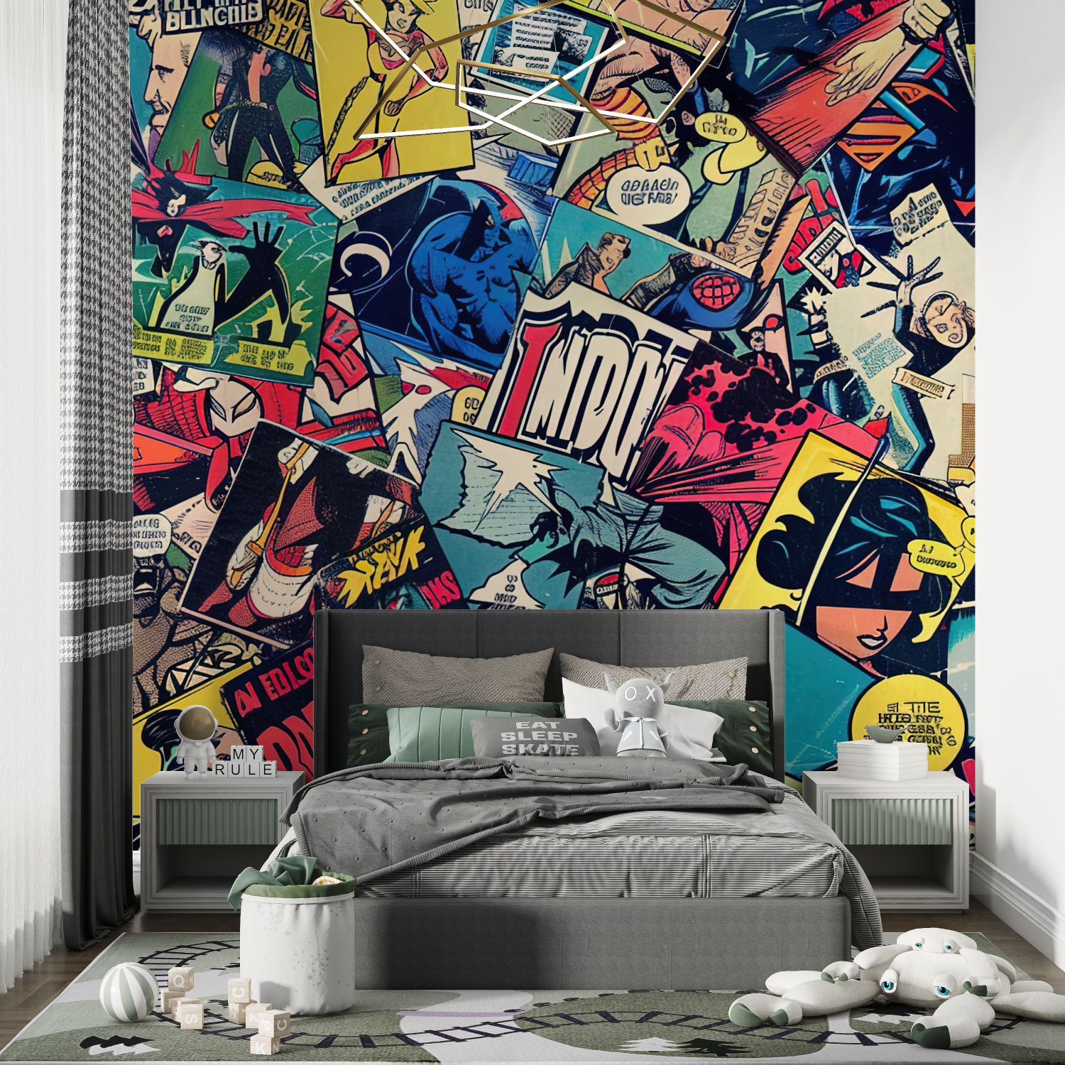 Trendy Graffiti Wallpaper | Murals Wallpaper