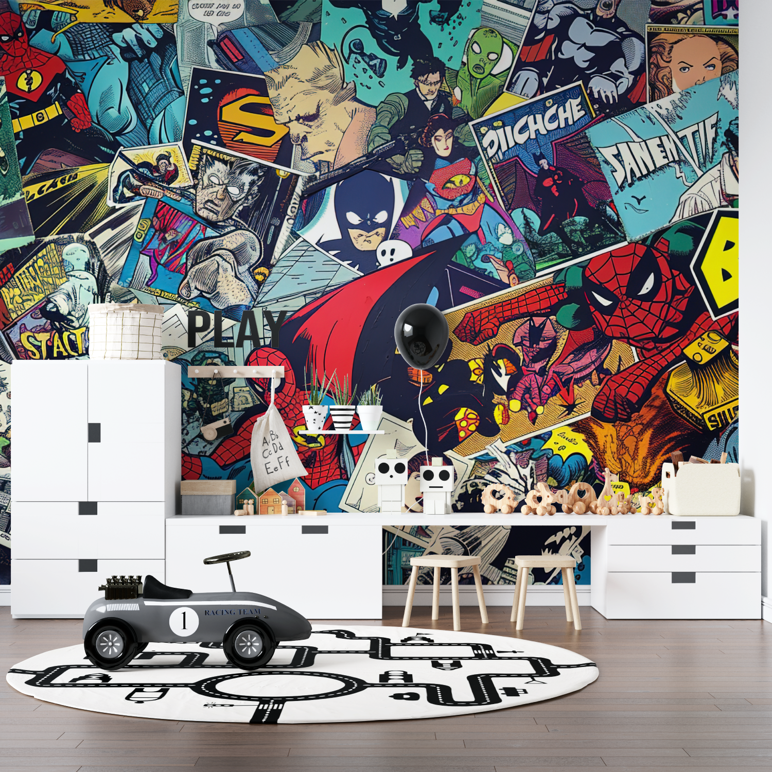 Teen Boy Bedroom Mural Wallpaper | Murals Wallpaper