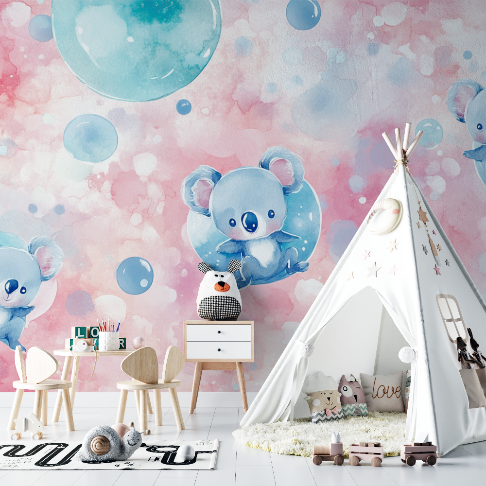 Koala Wallpaper in a Dream Bubble | Murals Wallpaper