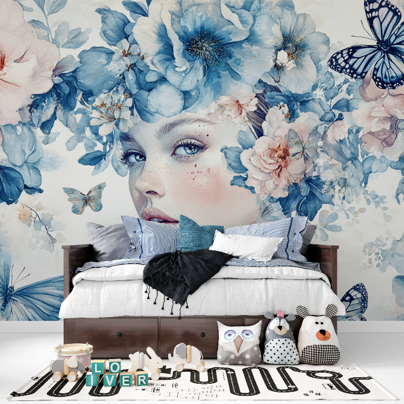 Vibration und Blumen Tapete | Wandbilder Tapete