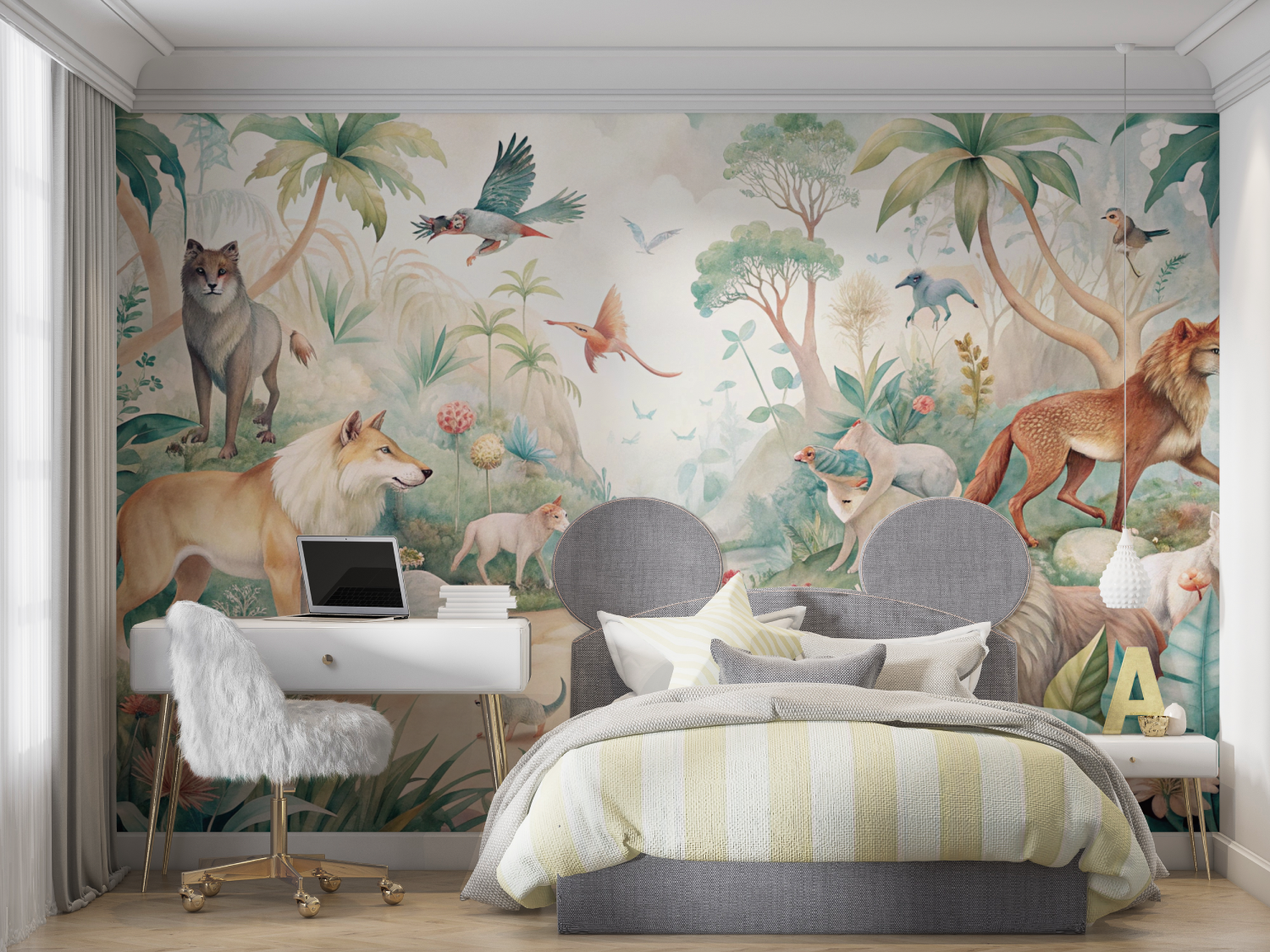 Jungle Nursery Wallpaper | Murals Wallpaper
