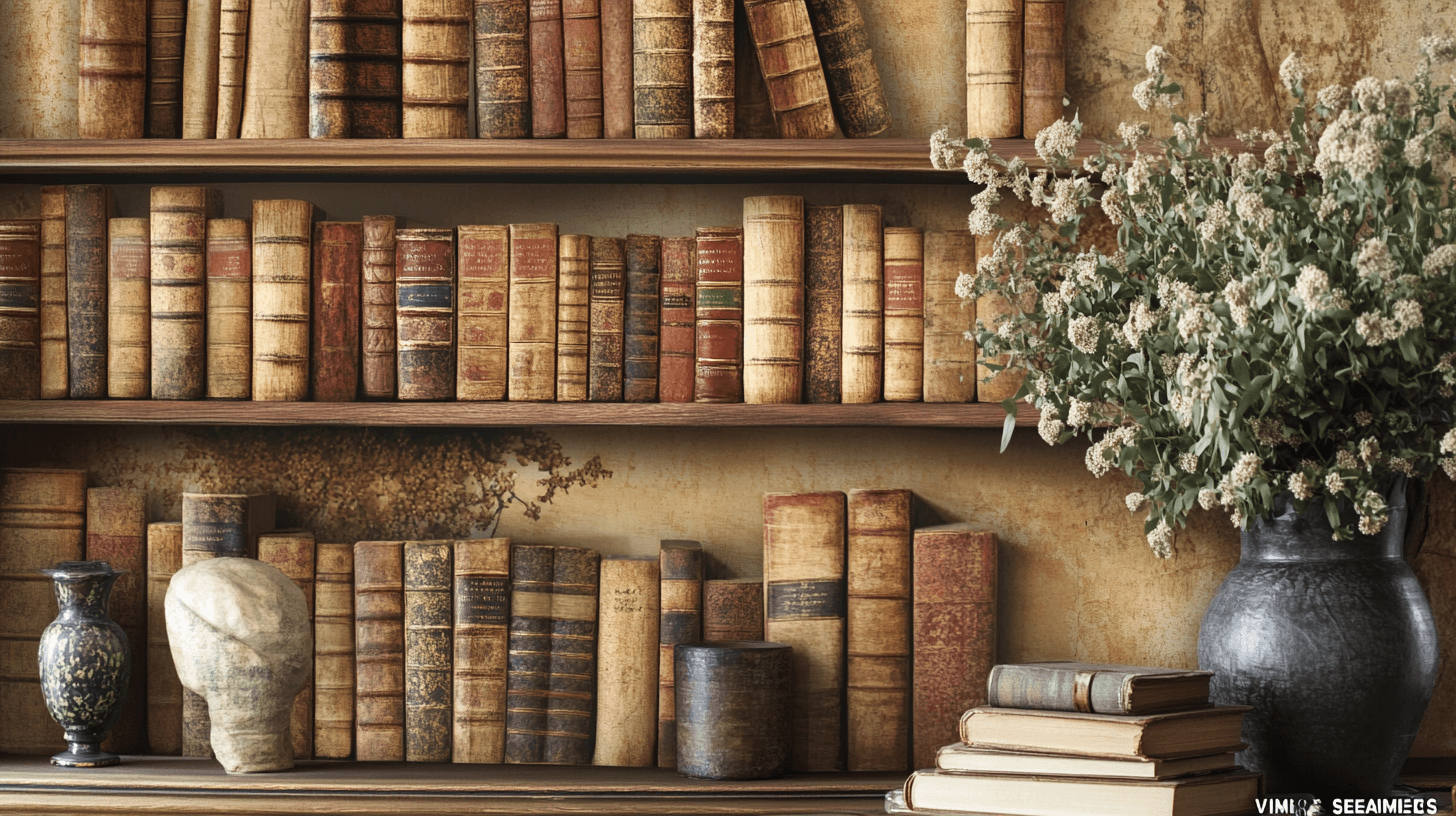 Vintage Trompe L'Oeil Wallpaper | Murals Wallpaper