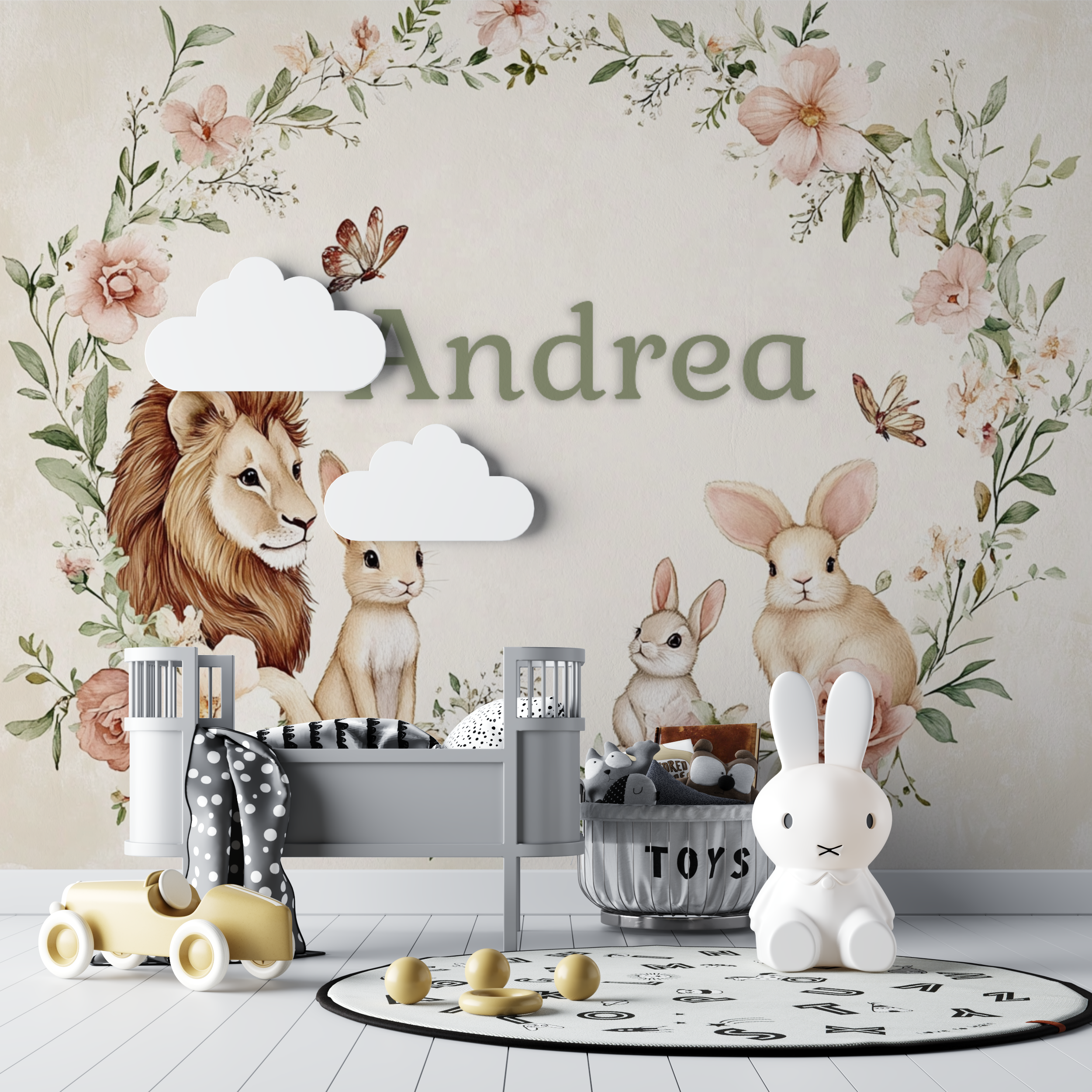 Papel de parede Crown Flower Name | Papel de parede Murals