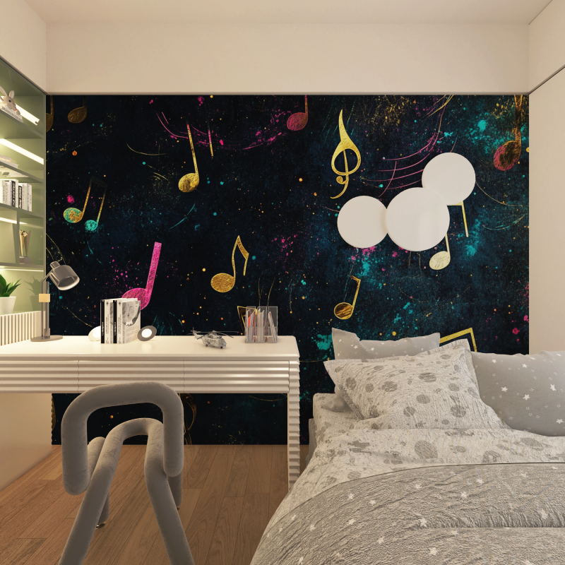 Music Note Wallpaper | Murals Wallpaper