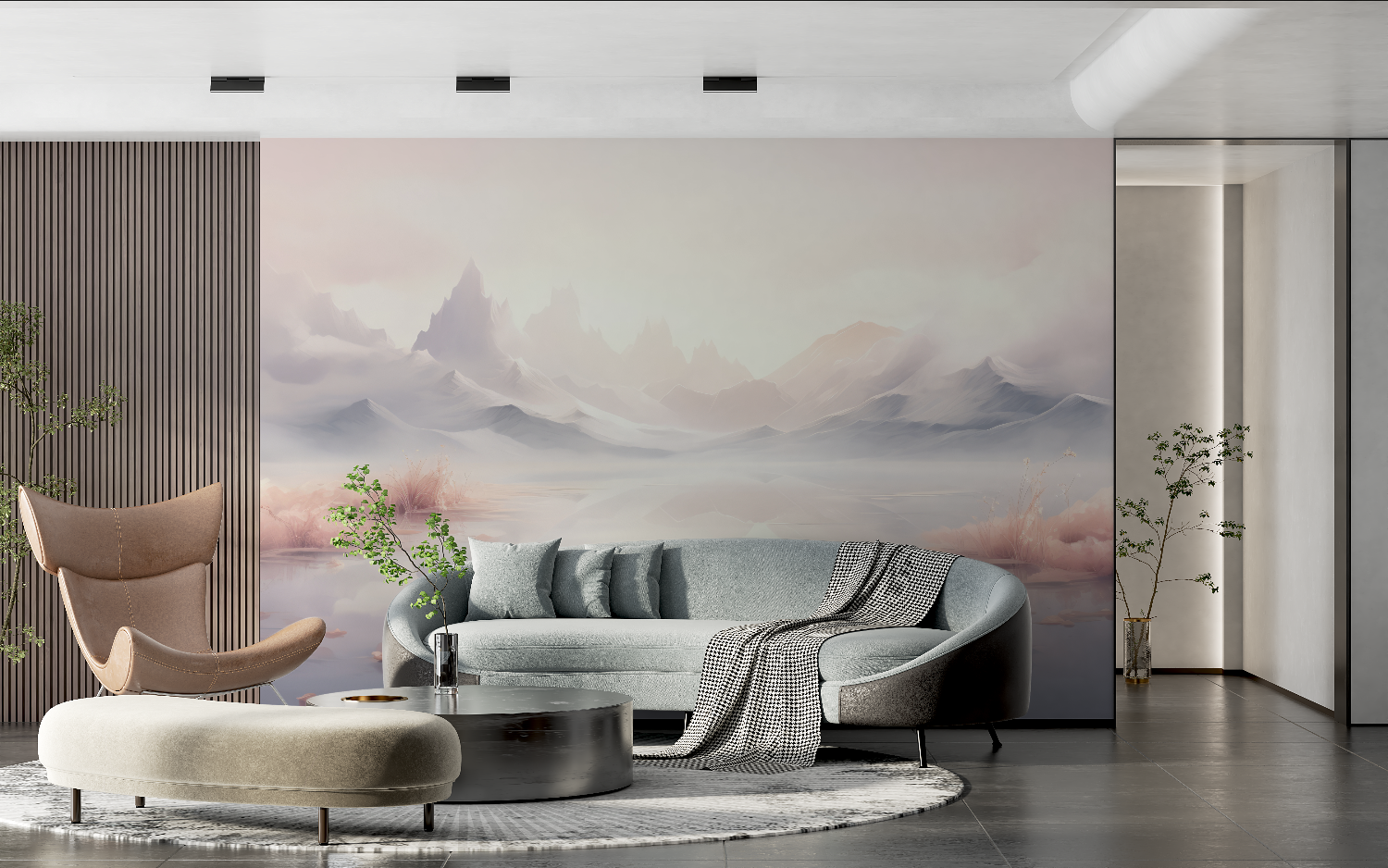 Custom Watercolor Wallpaper | Murals Wallpaper