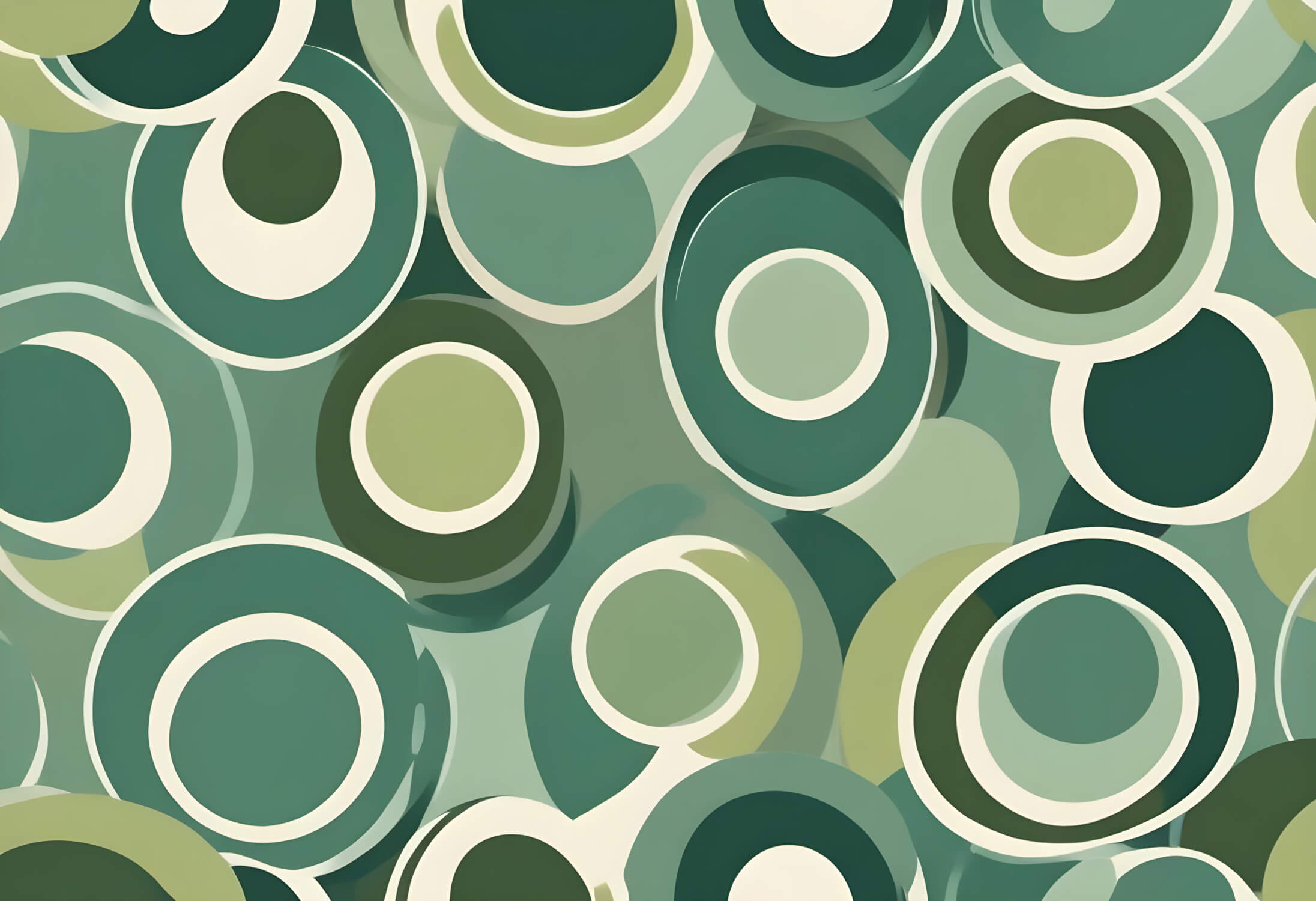 70s Green Wallpaper | Murals Wallpaper
