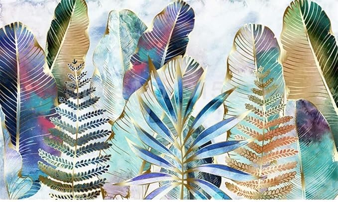 Leafy Color Wallpaper | Murals Wallpaper