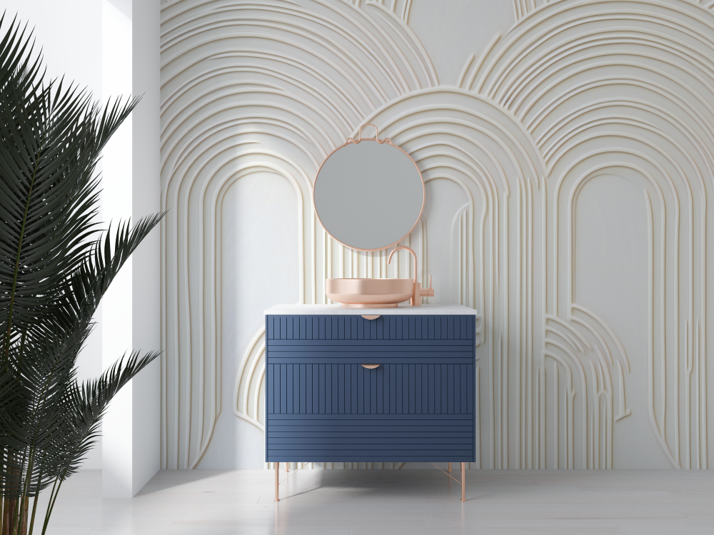 Badezimmer Tapete | Wandbilder Tapete