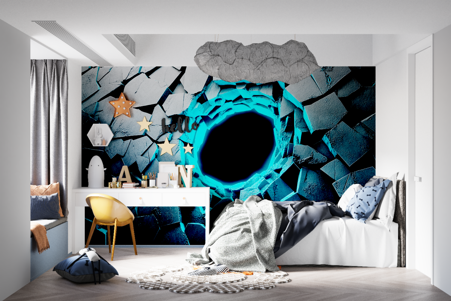 Neon Gaming Wallpaper | Murals Wallpaper