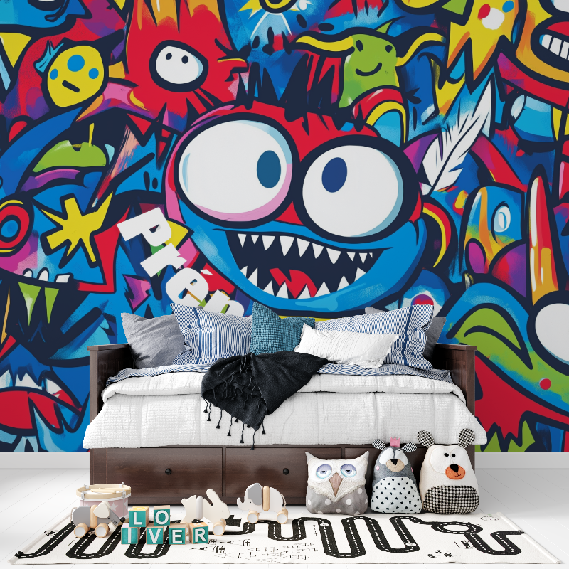 Graffiti Wallpaper with Name | Murals Wallpaper