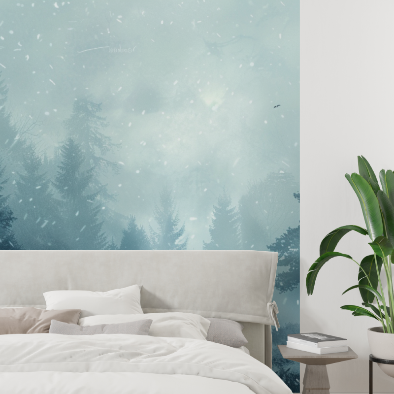 Deer & Scandinavian Wallpaper | Murals Wallpaper
