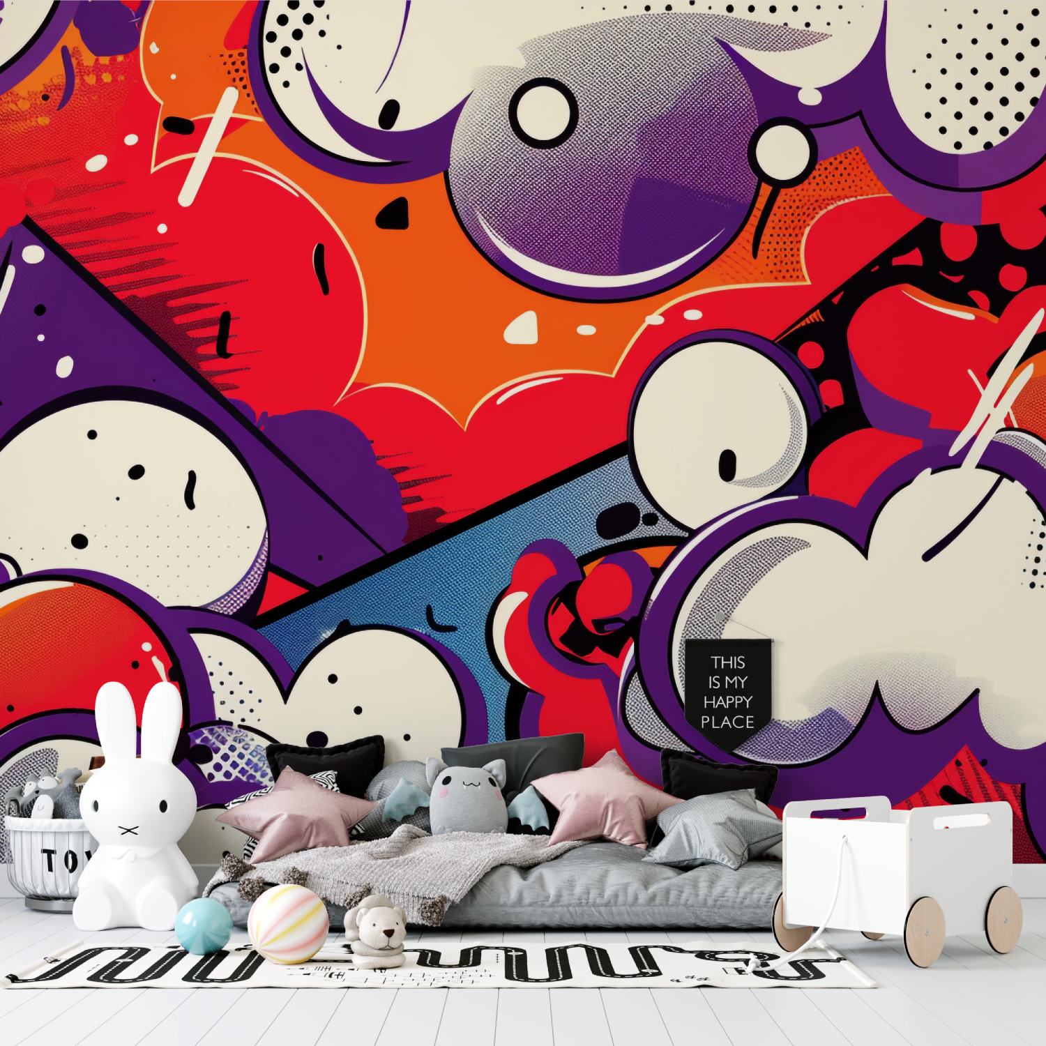 Teen Art Graffiti Wallpaper | Murals Wallpaper