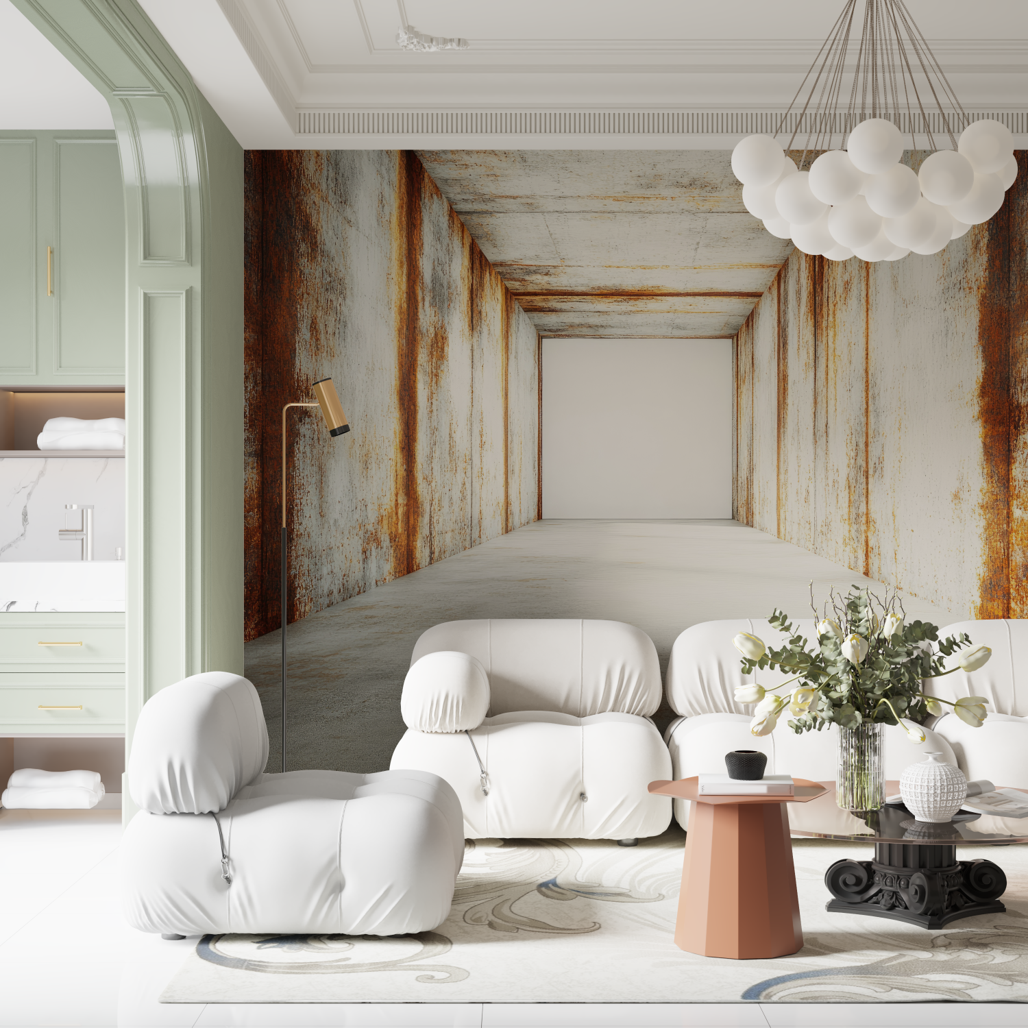 Wall Mural Optical Illusion Wallpaper | Murals Wallpaper