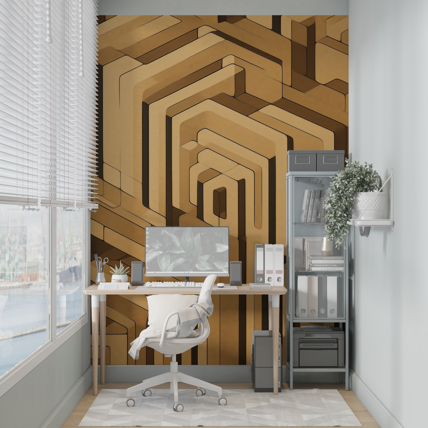 3D Wood Wallpaper | Murals Wallpaper