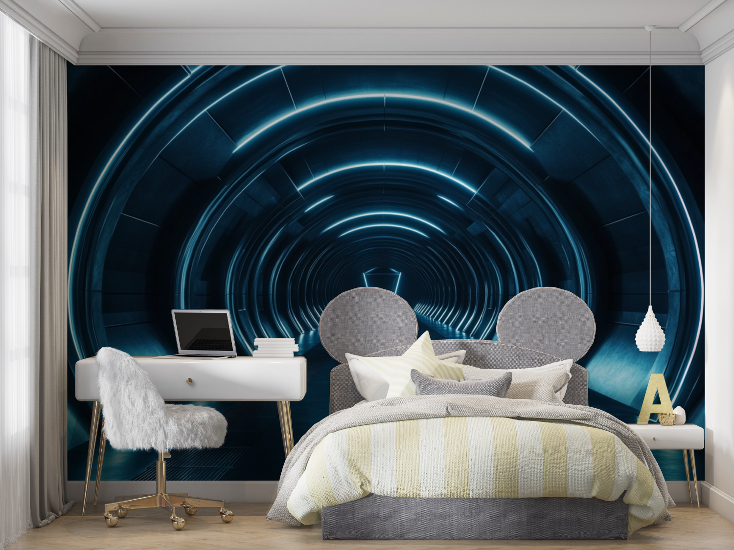 Abandoned Hallway Wallpaper | Murals Wallpaper