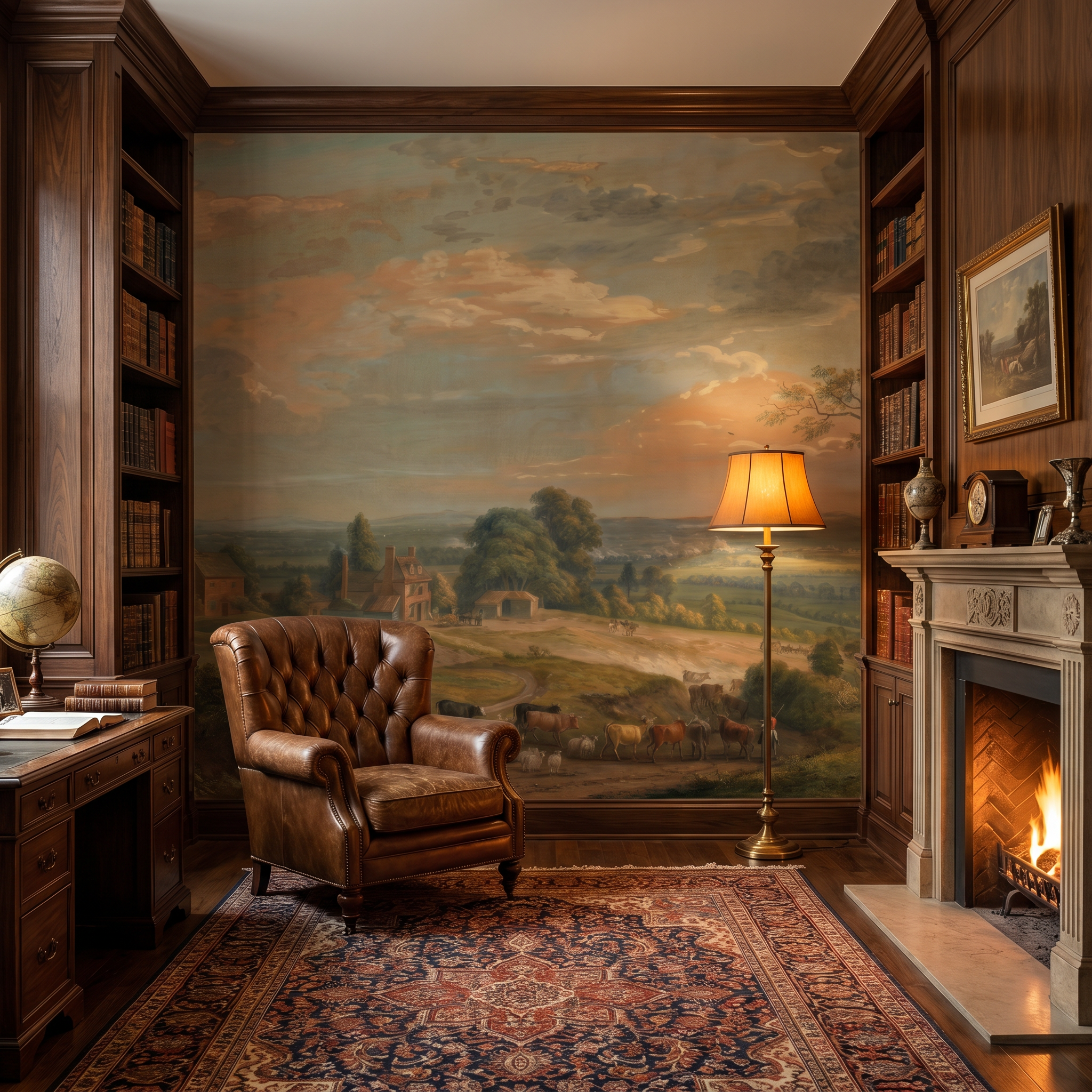 Panoramic Forest Open View Wall Mural (Copie)