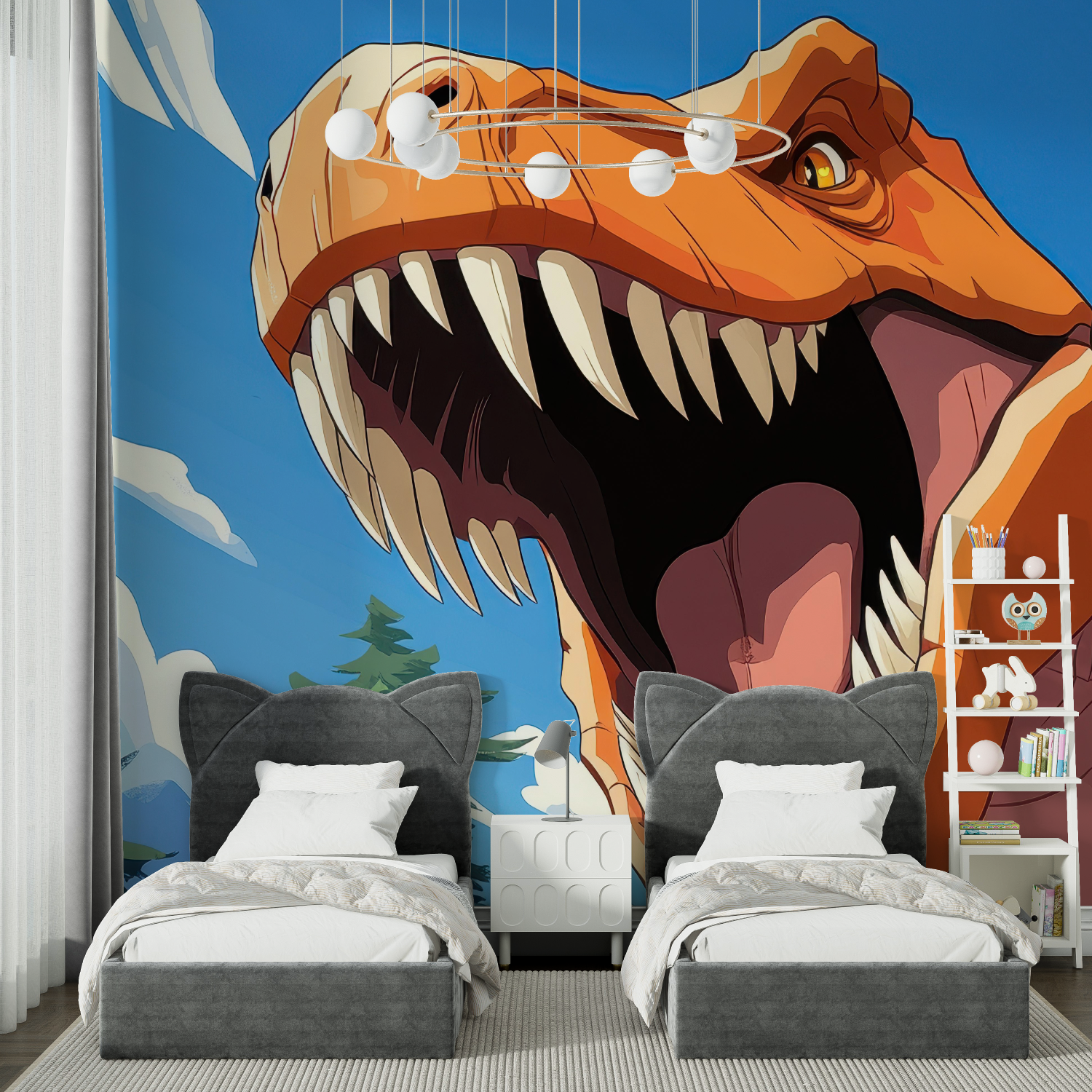 Dinosaur Wallpaper Boy's Room | Murals Wallpaper