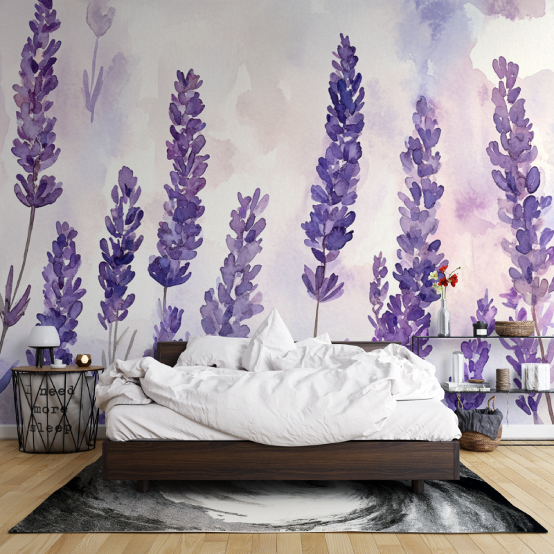 Trendy Lavender Wallpaper | Murals Wallpaper
