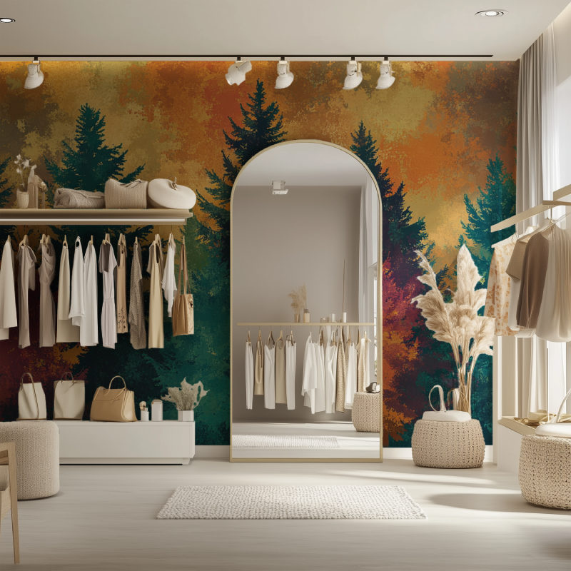 Colorful Tree Wallpaper | Murals Wallpaper