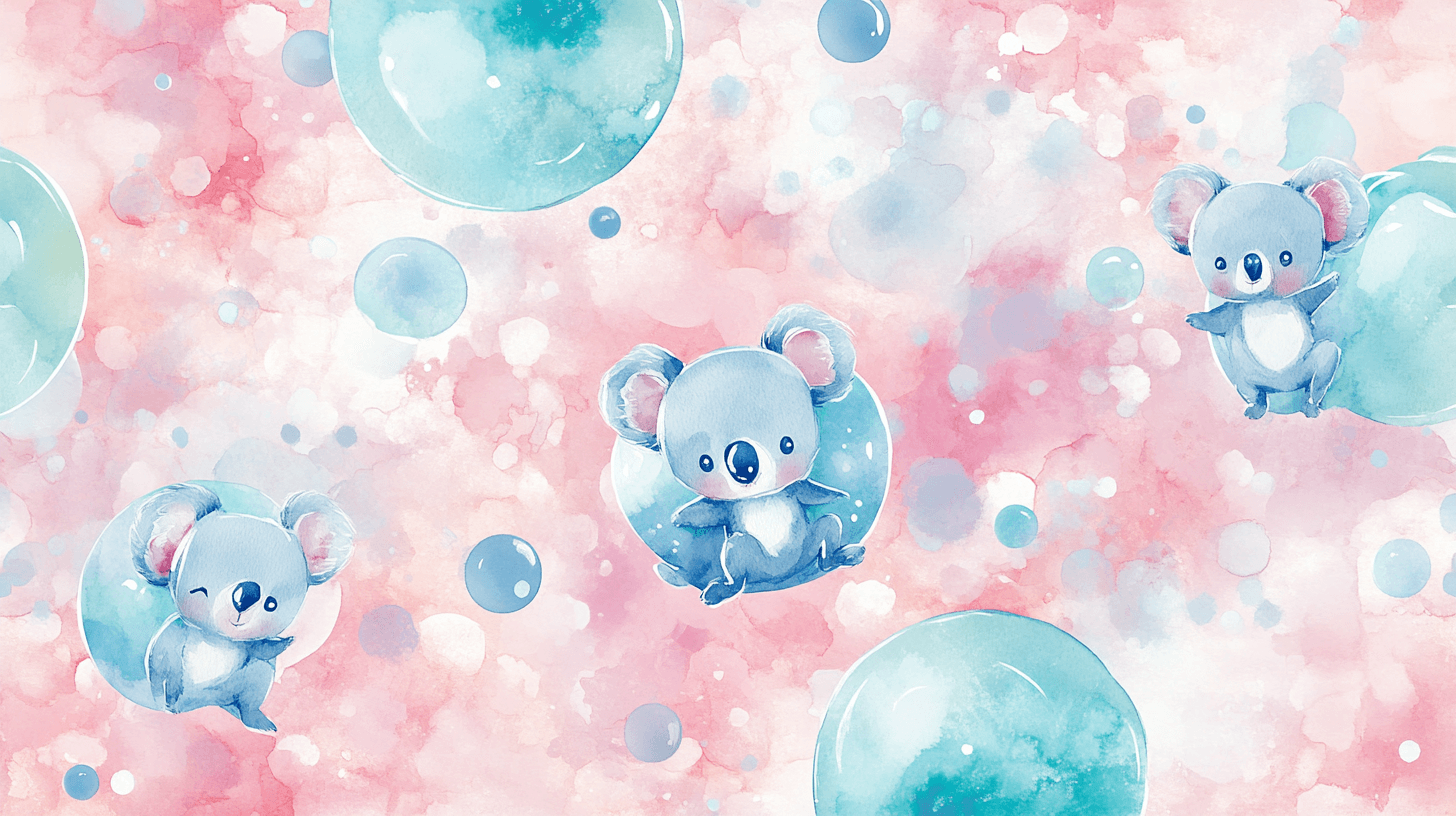 Koala Wallpaper in a Dream Bubble | Murals Wallpaper