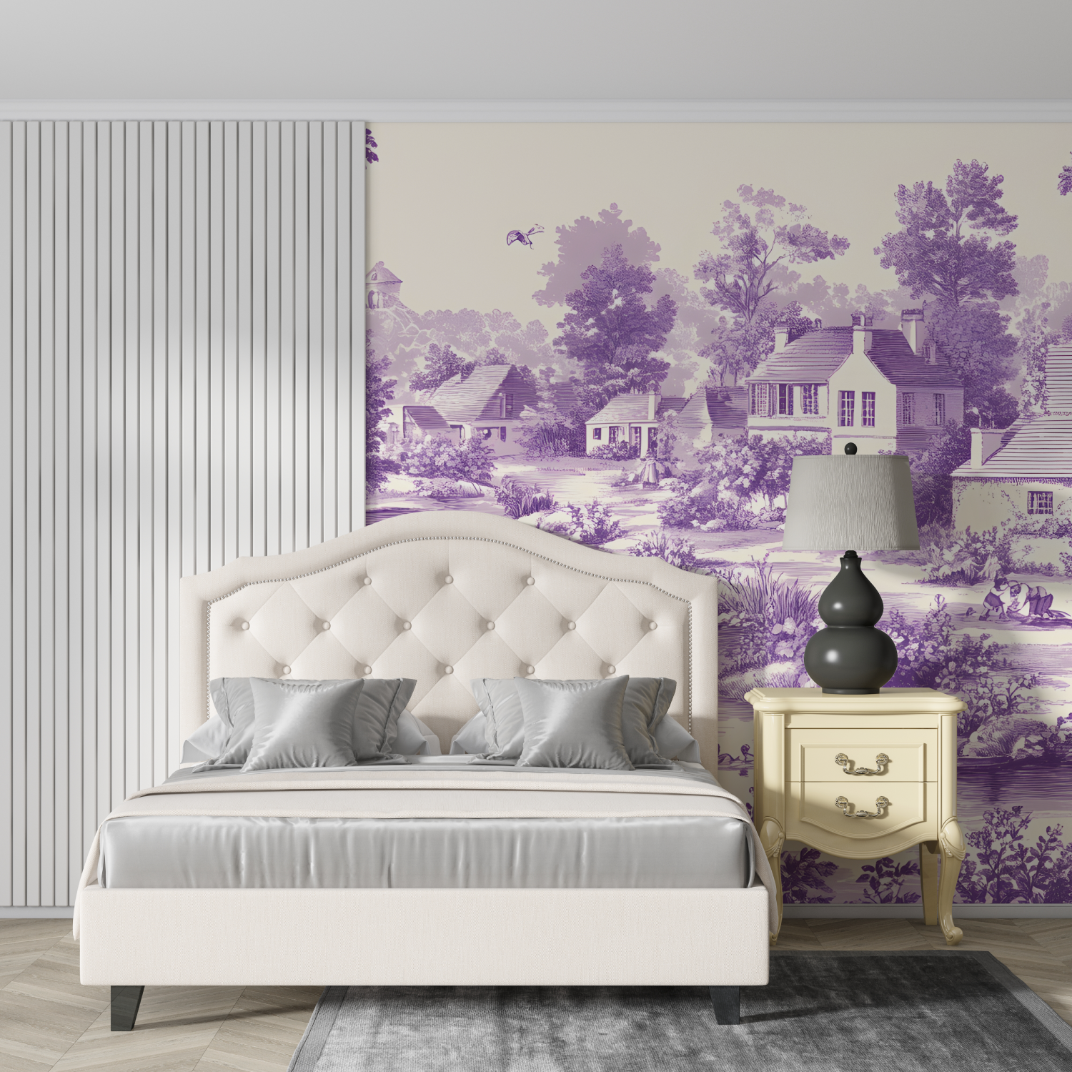 Purple Bedroom Wallpaper | Murals Wallpaper