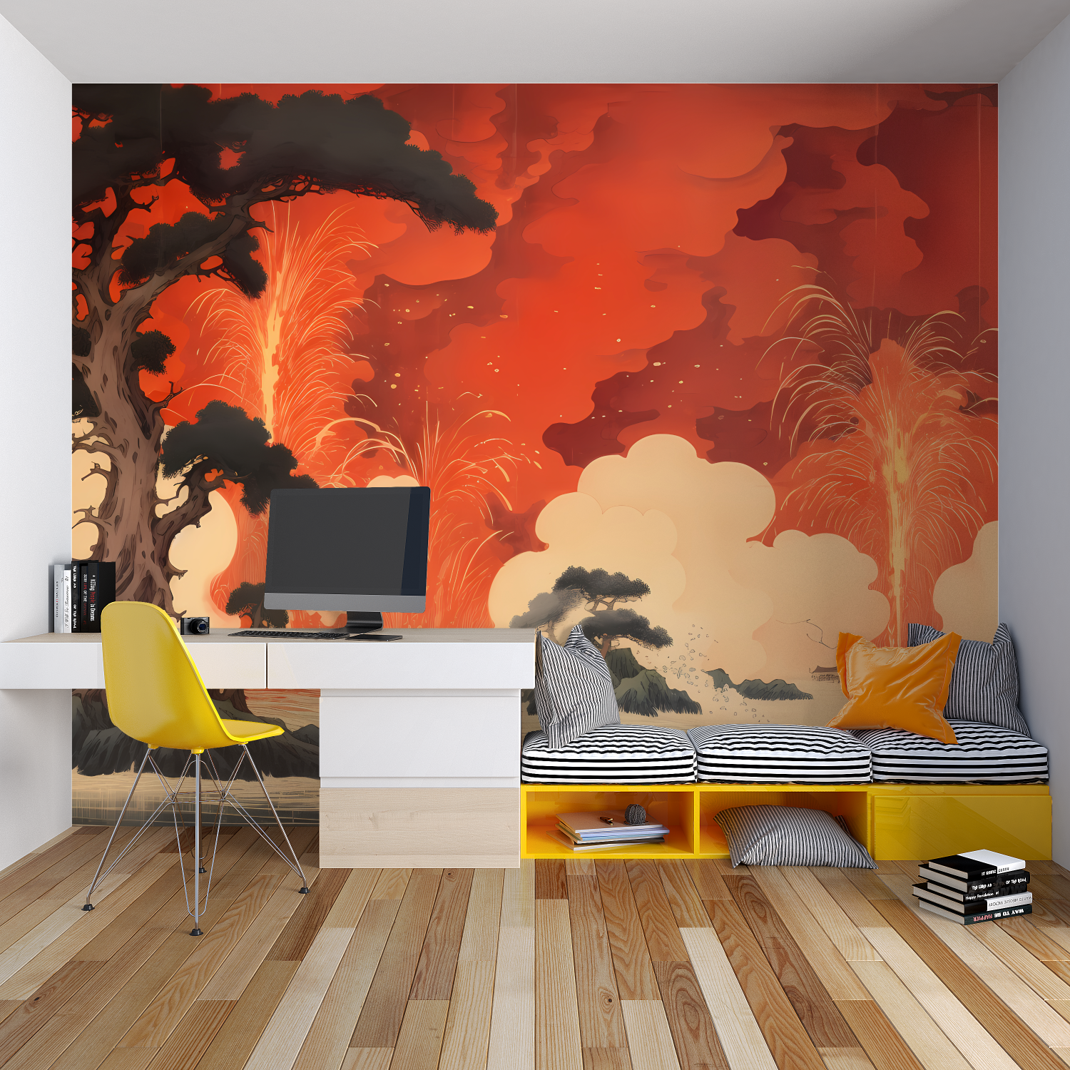 Artistic Japanese Wallpaper | Murals Wallpaper