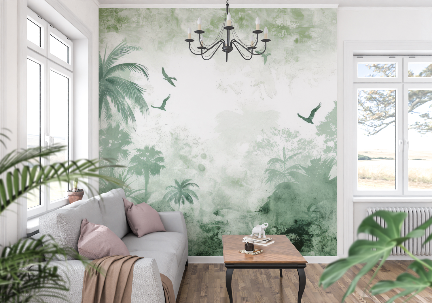 Nature Green Mural Wallpaper | Murals Wallpaper