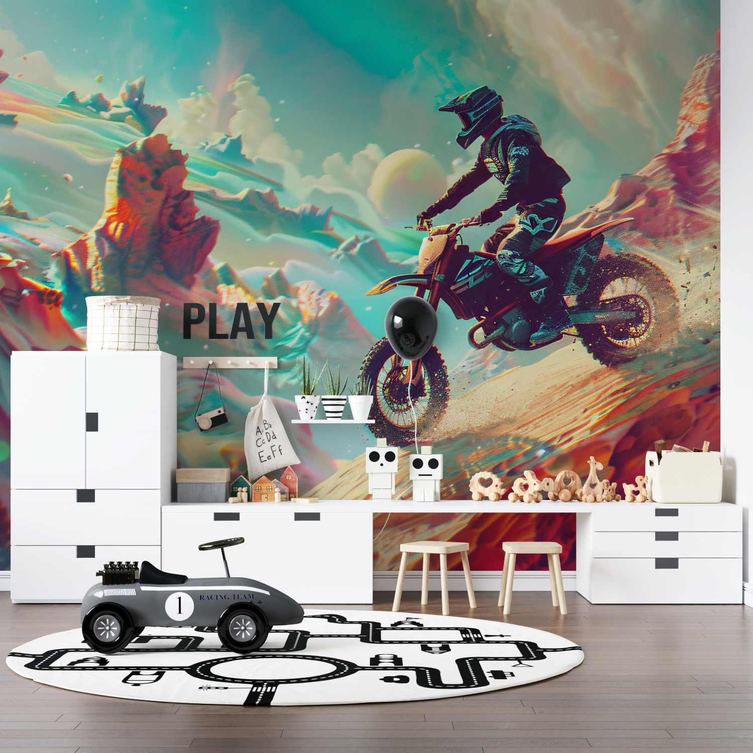 Teen Motocross Wallpaper | Murals Wallpaper