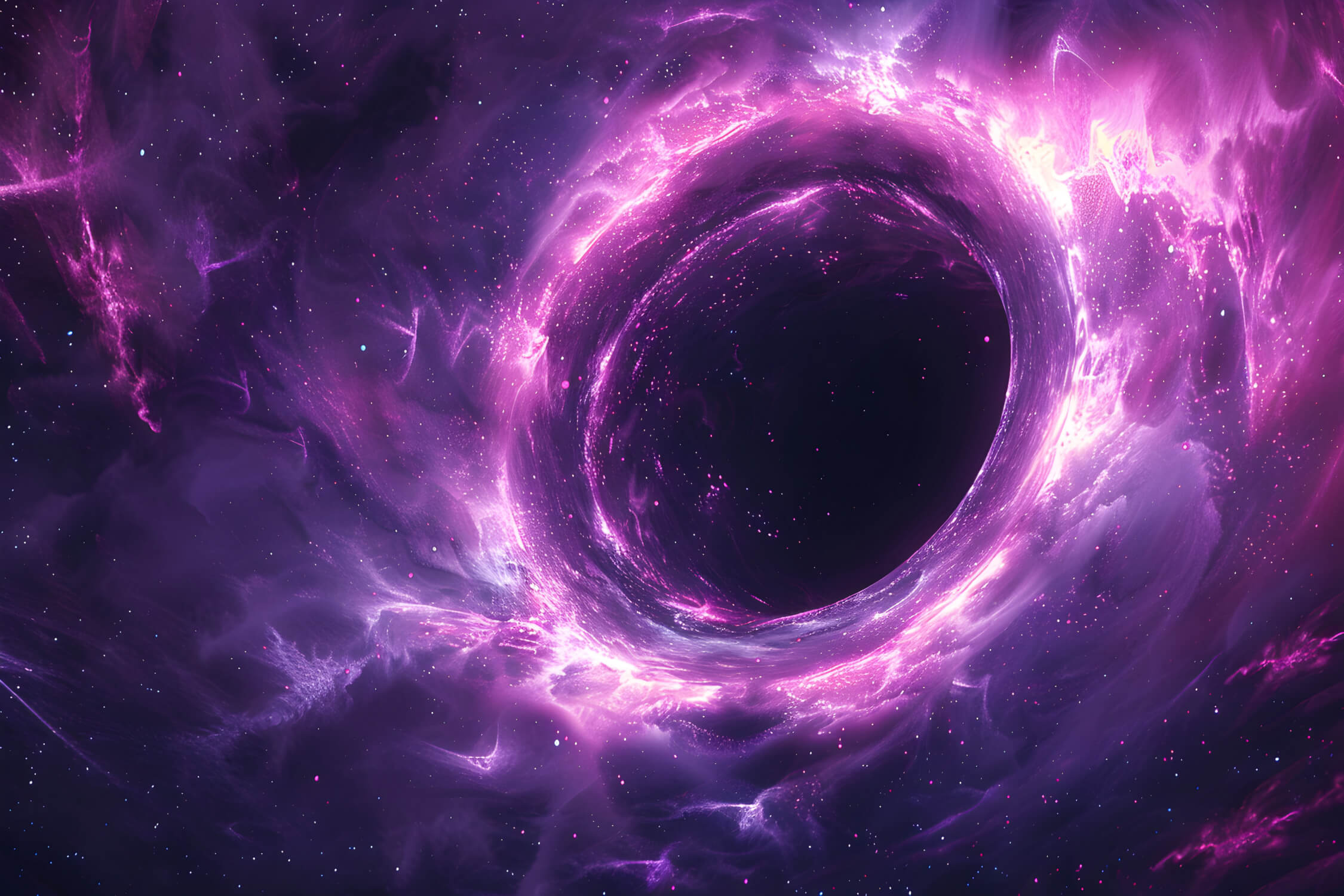 Purple Black Hole Wallpaper | Murals Wallpaper