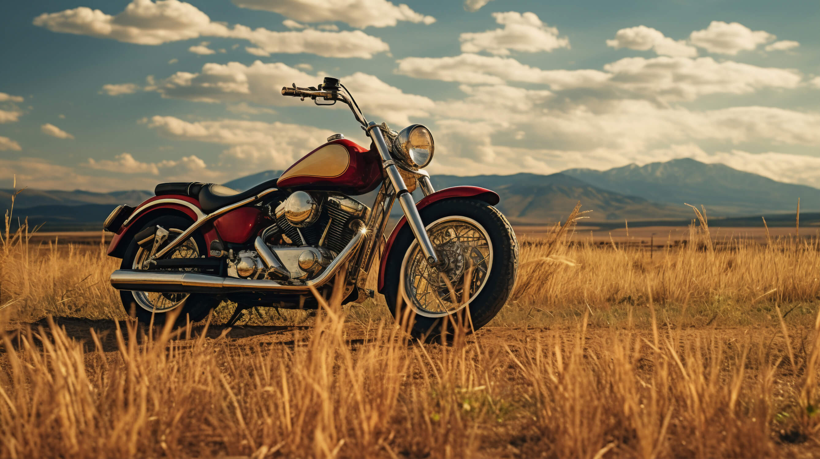 Vintage Motorcycle Mural Wallpaper | Murals Wallpaper