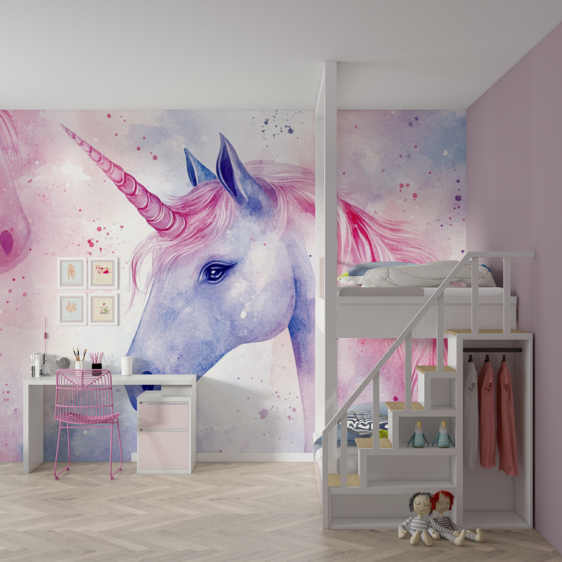 Unicorn Wallpaper Roll Finesse | Murals Wallpaper