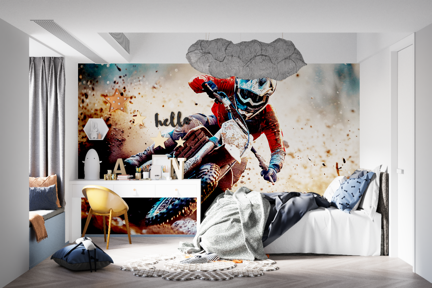 Motocross-Tapete | Wandbilder