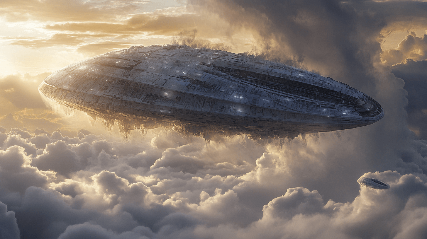 UFO Wallpaper | Murals Wallpaper