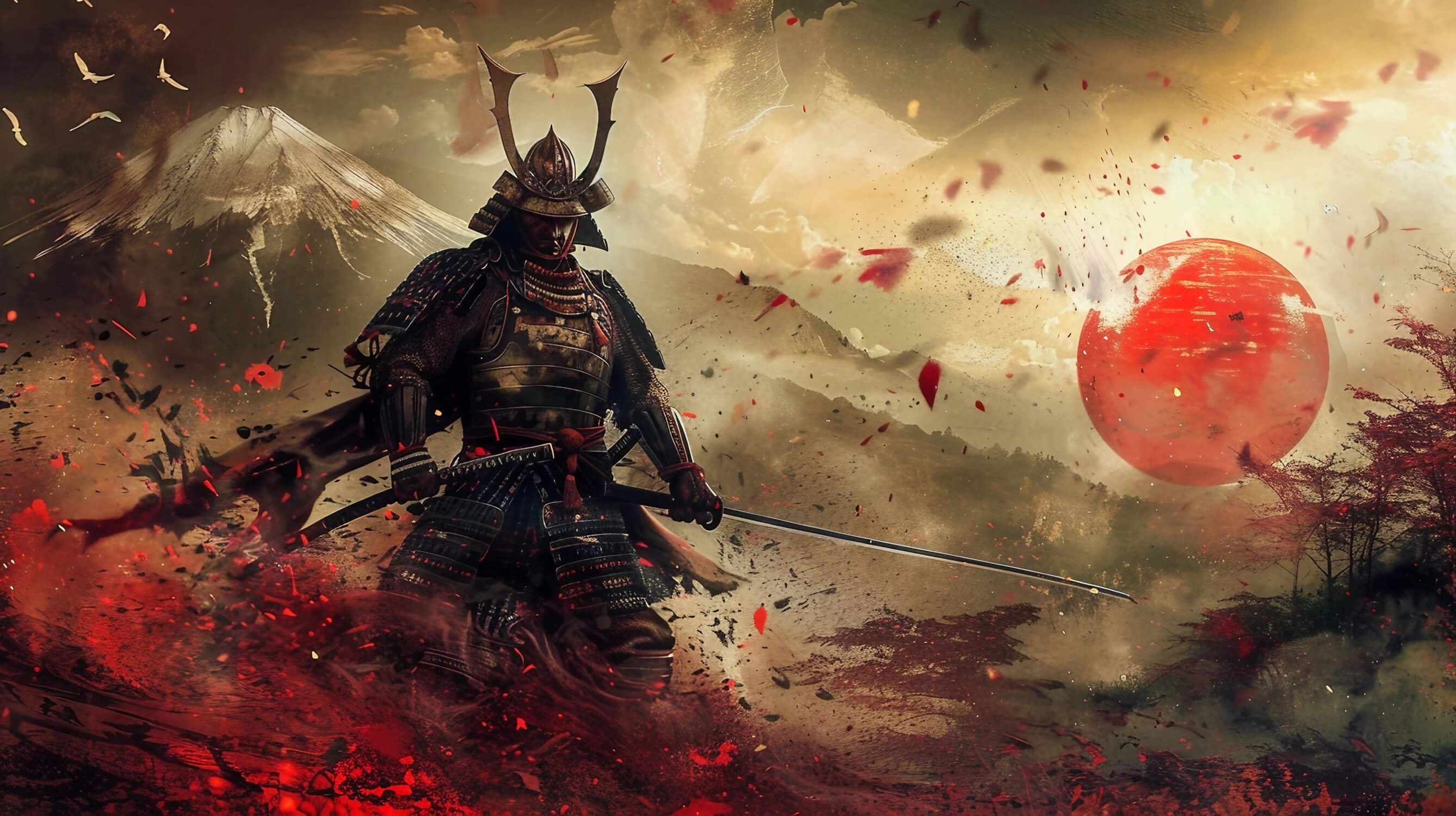 Samurai Warrior Wallpaper | Murals Wallpaper