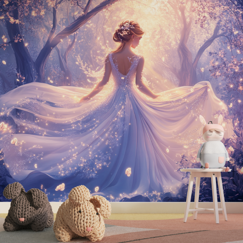 Princess Delicacy and Fairy Wallpaper | Murals Wallpaper