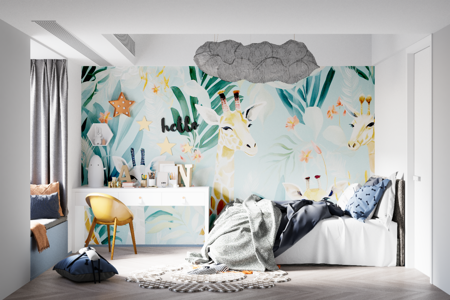 Chic Kids Wallpaper | Murals Wallpaper