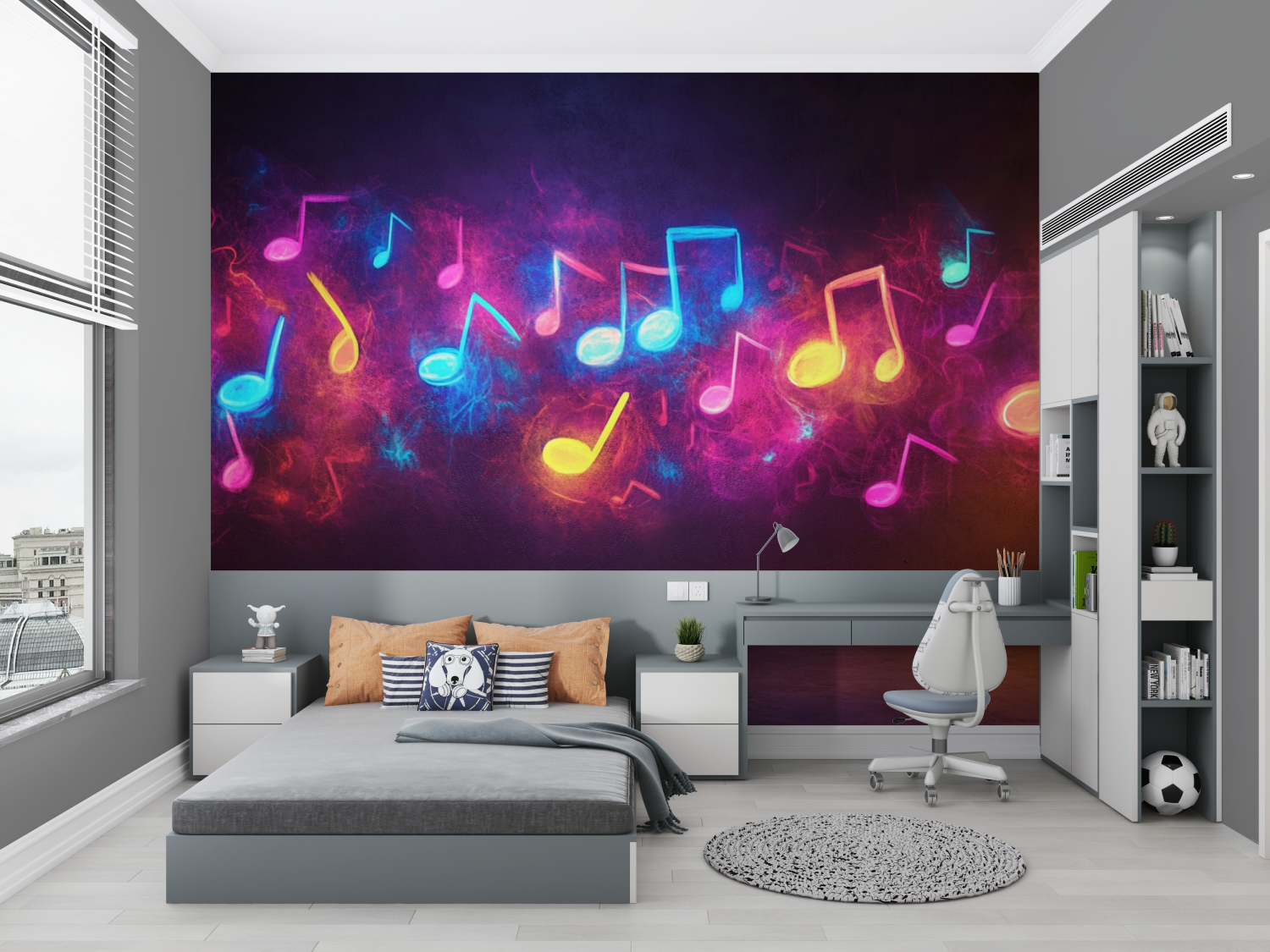 Note Pattern Wallpaper | Murals Wallpaper