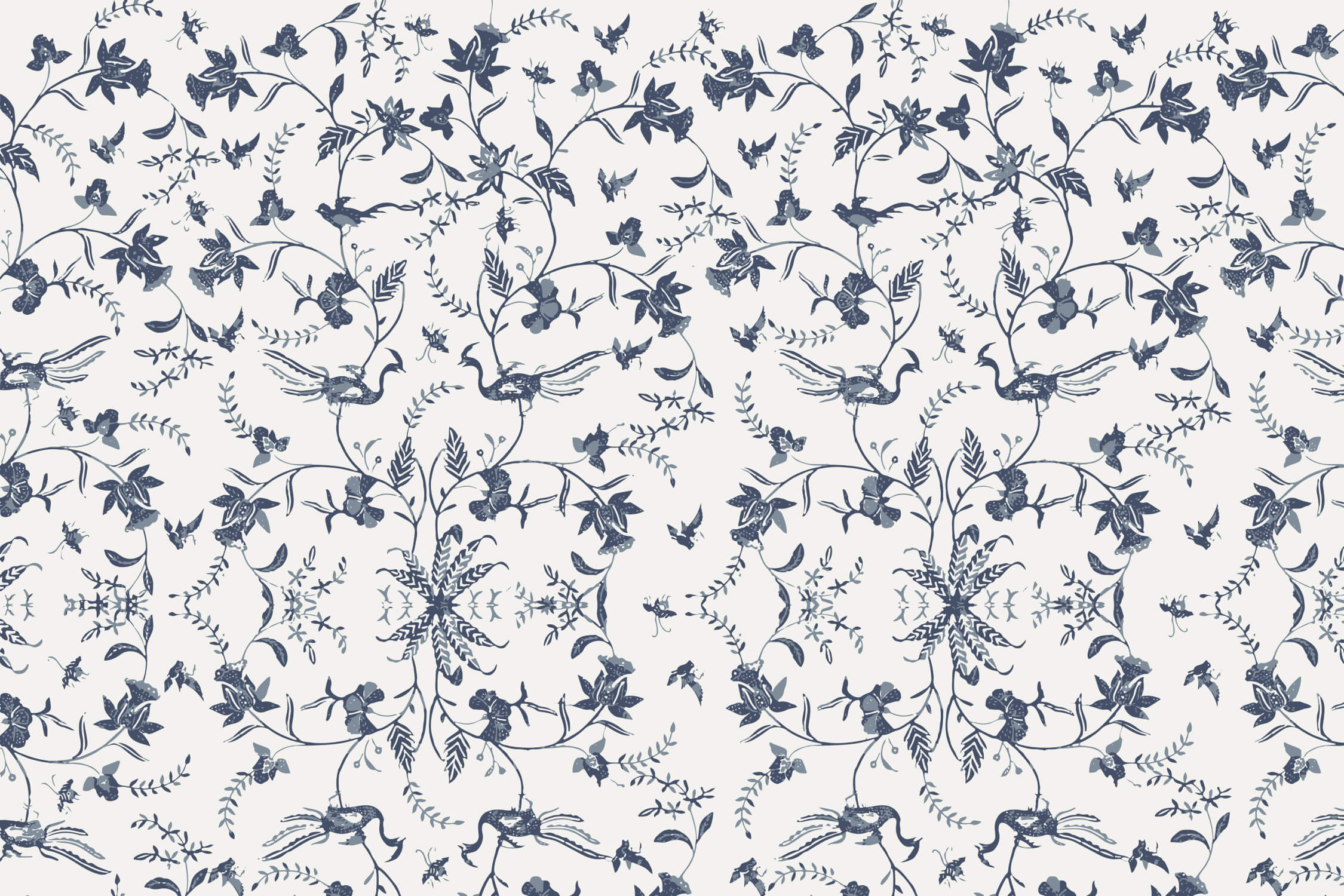 Toile de Jouy Wallpaper | Murals Wallpaper