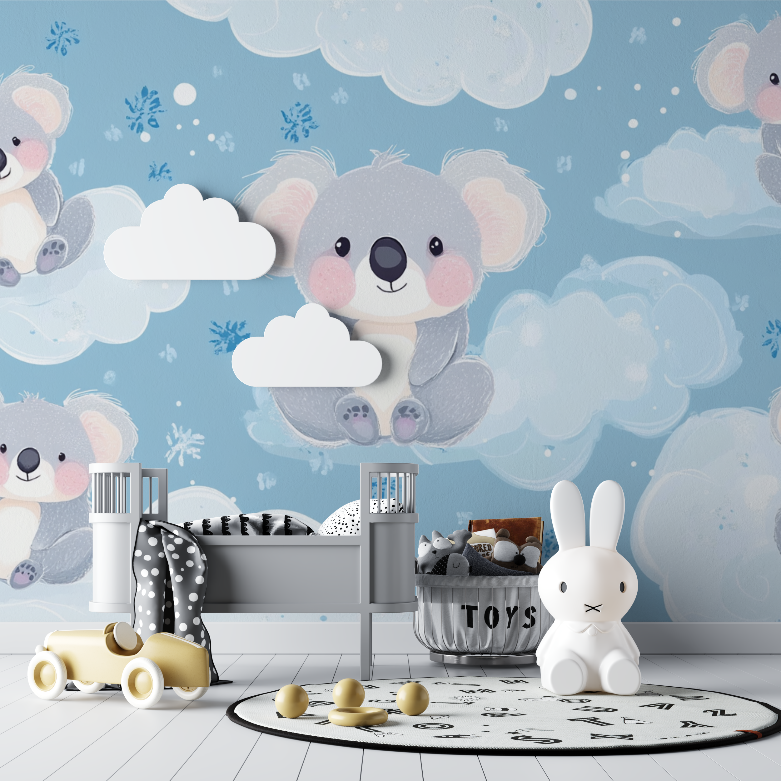 Koala Wallpaper in a World of Softness | Murals Wallpaper