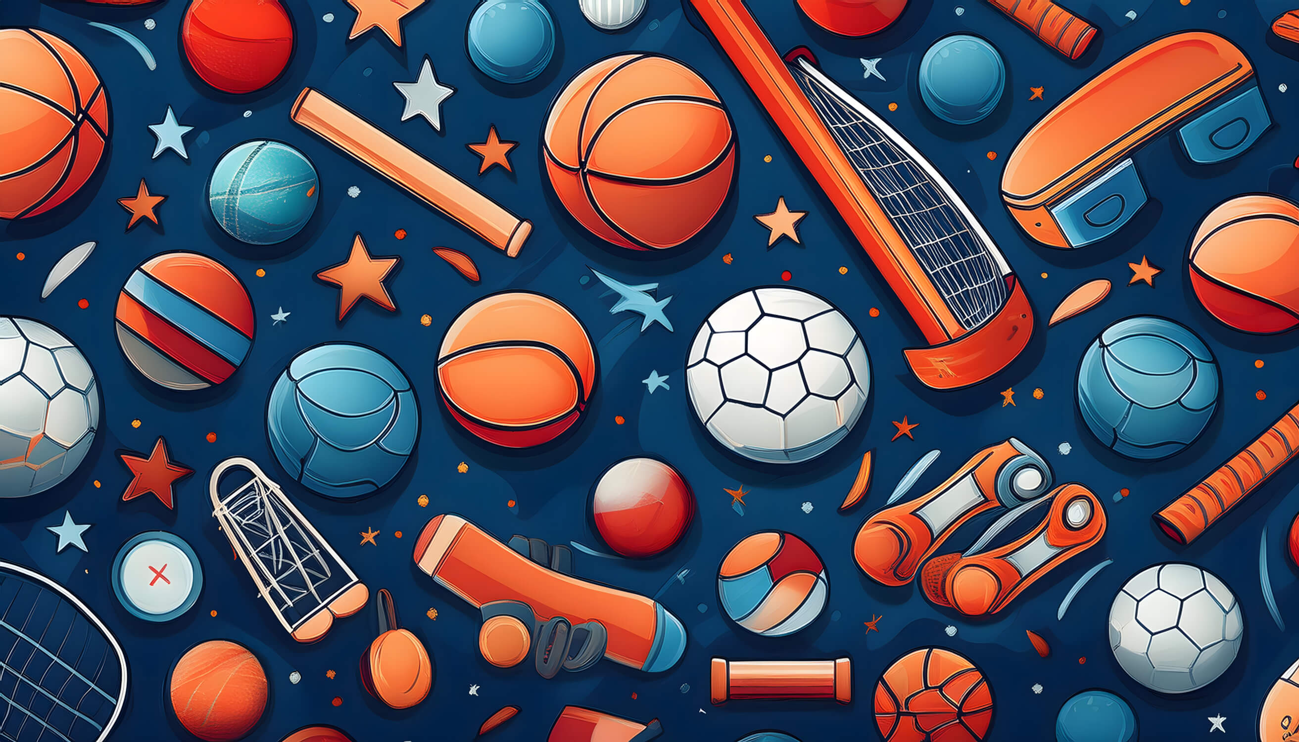 Sporty Theme Teen Wallpaper | Murals Wallpaper