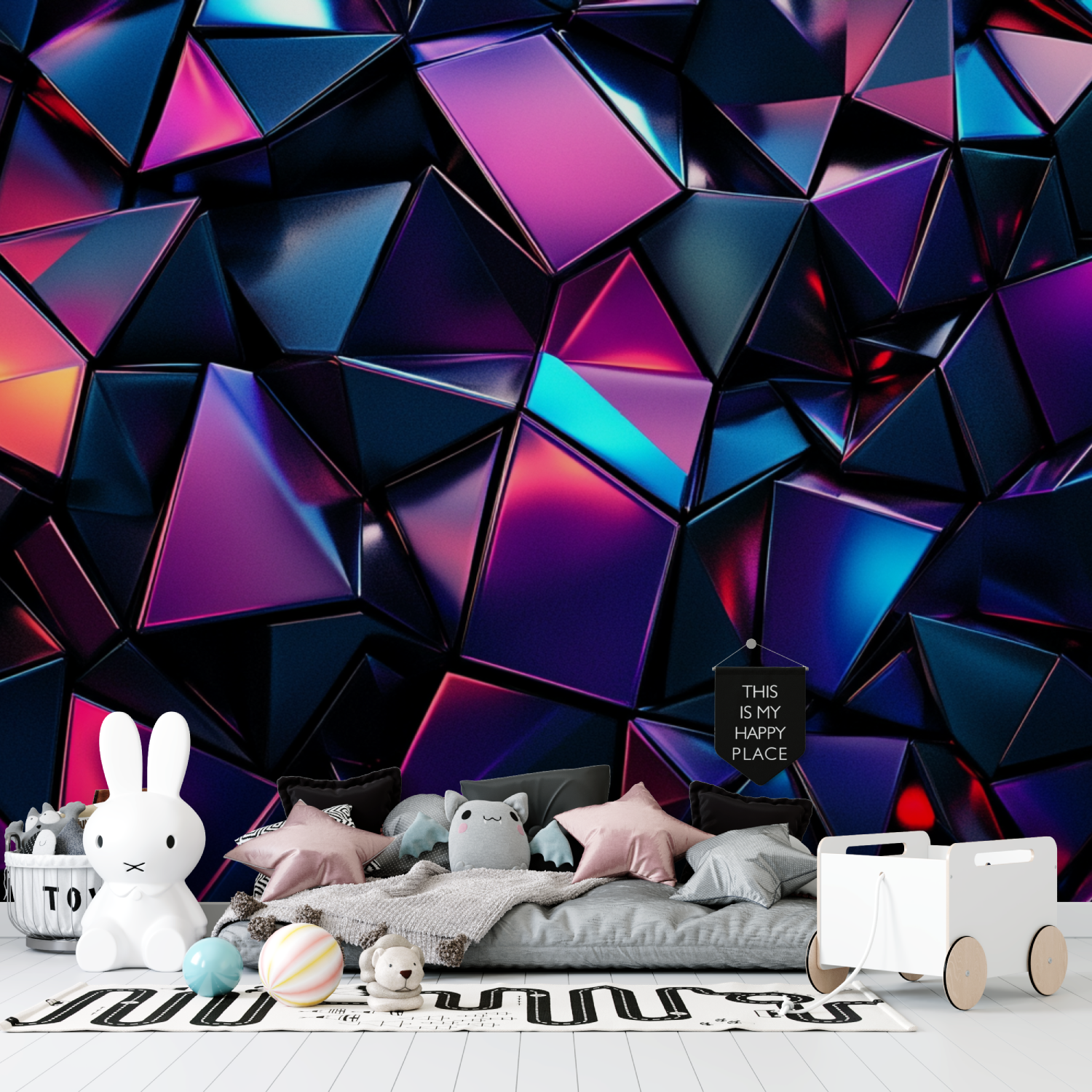 Neon Gaming Room Wallpaper Arc | Murals Wallpaper