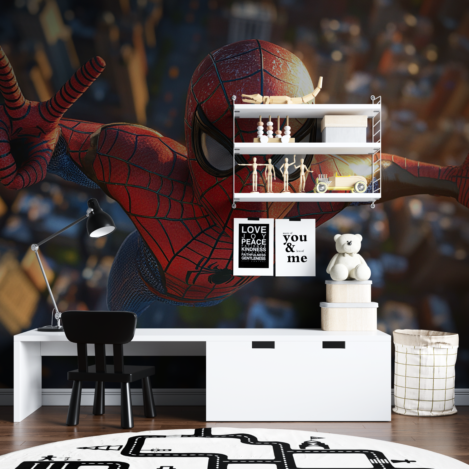 Spider-Man 3D Wallpaper | Murals Wallpaper