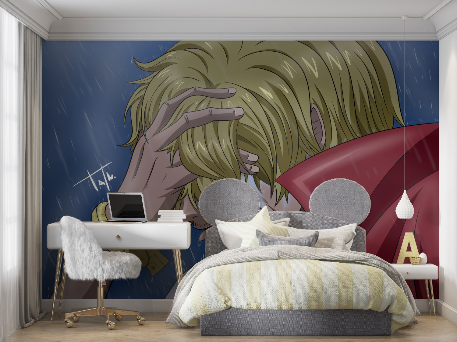 One Piece Whole Cake Wallpaper | Murals Wallpaper