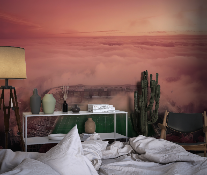 Panoramic Wallpaper Soccer Stadium | Murals Wallpaper