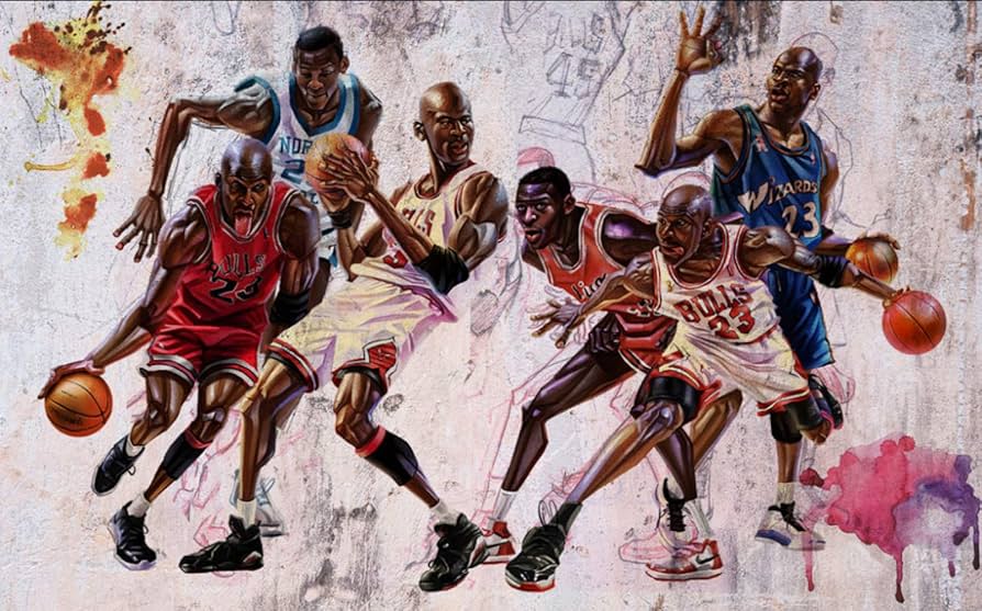 Basketball Jordan Craze Wallpaper | Murals Wallpaper
