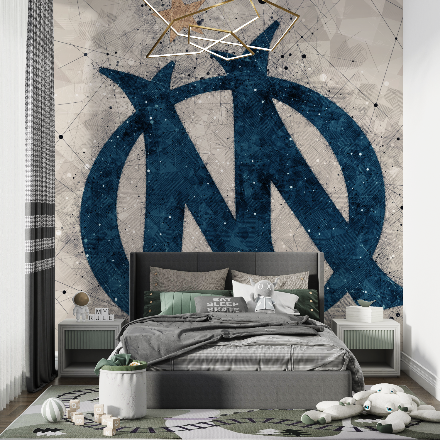 Marseille Soccer Wallpaper | Murals Wallpaper