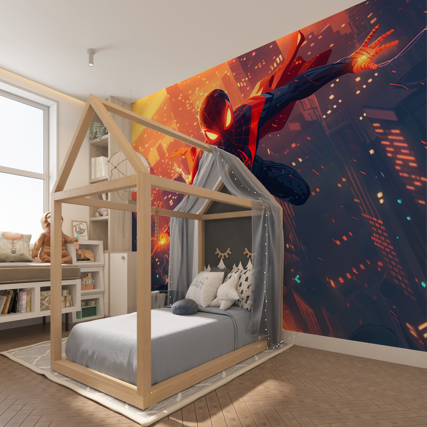 Spider-Man Animated Wallpaper | Murals Wallpaper