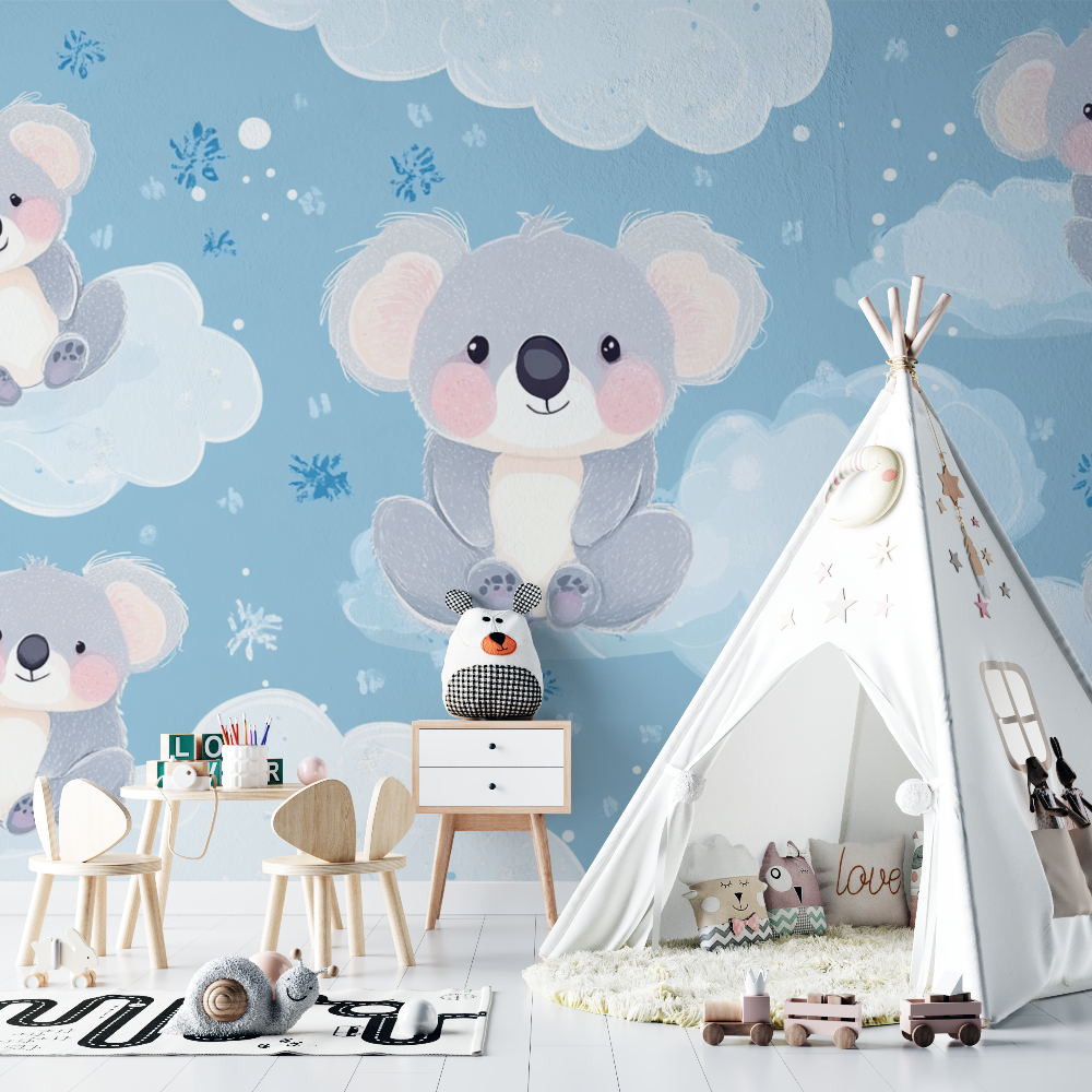 Koala Wallpaper in a World of Softness | Murals Wallpaper