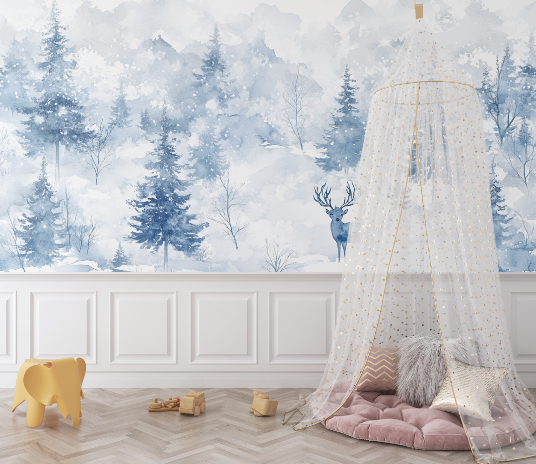 Winter Forest Wallpaper | Murals Wallpaper
